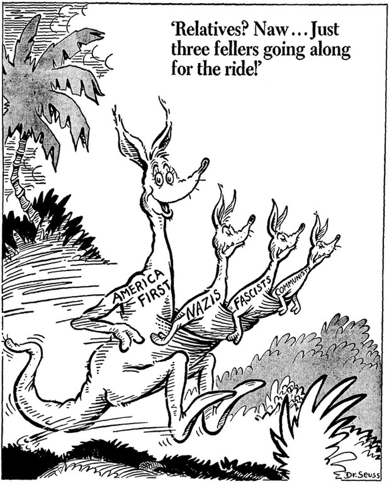 Dr. Seuss on America First 2