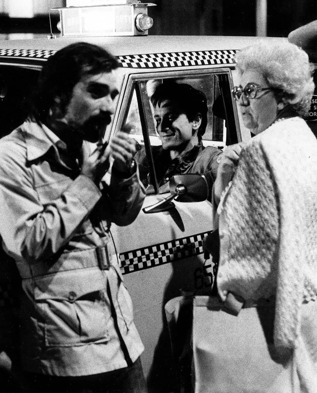 Catherine Scorsese on set