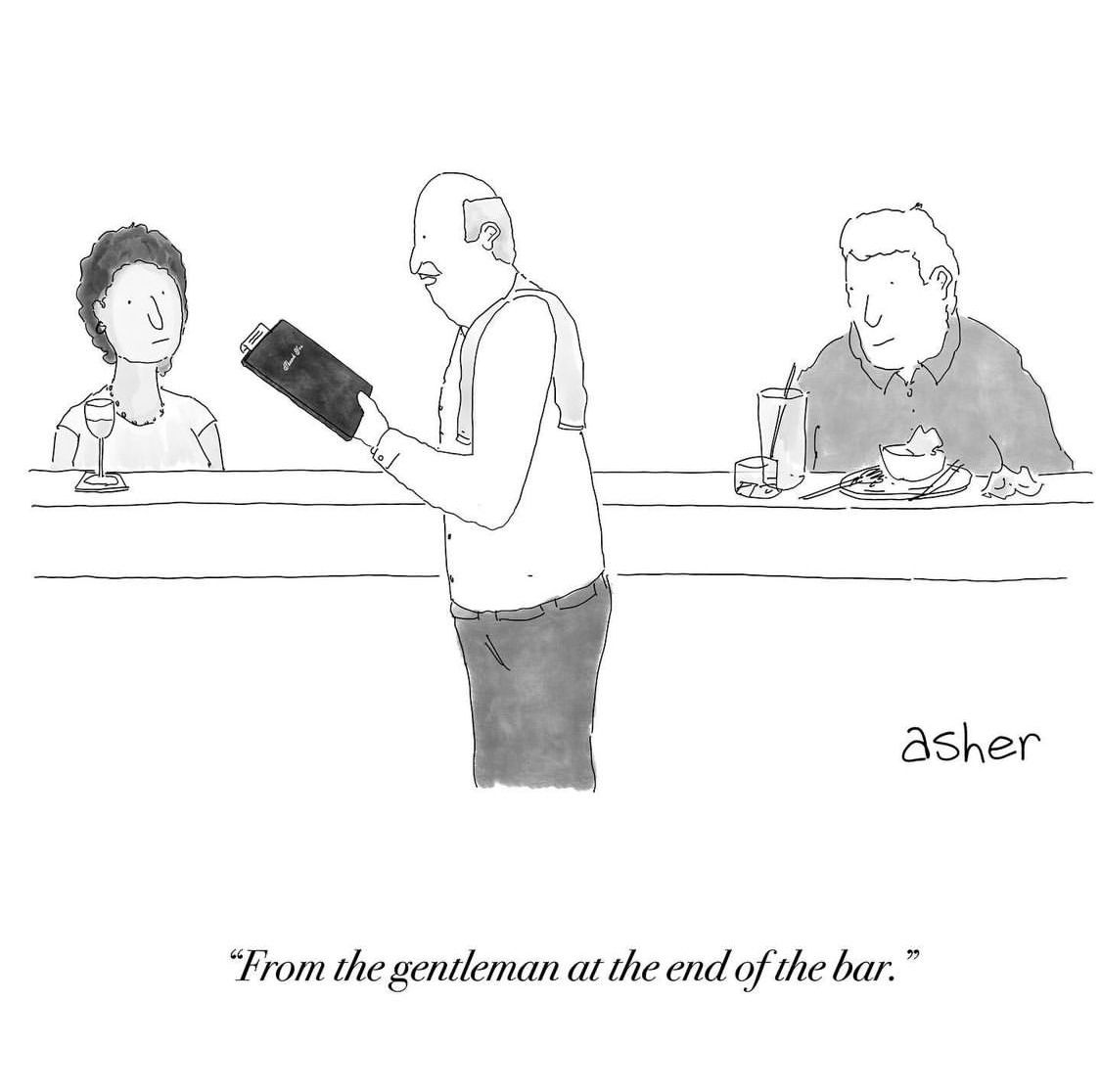 A New Yorker Cartoon about a Douchebag 2