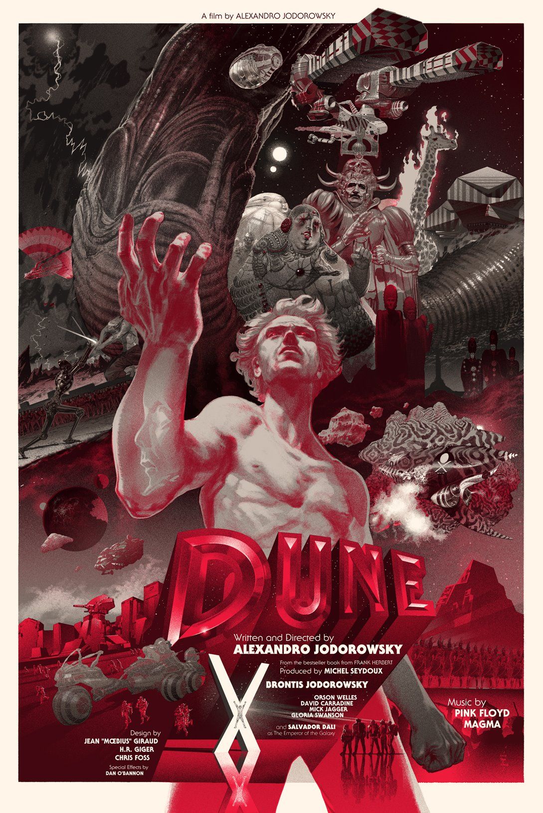 Dune poster for Jodorowsky's Dune 3