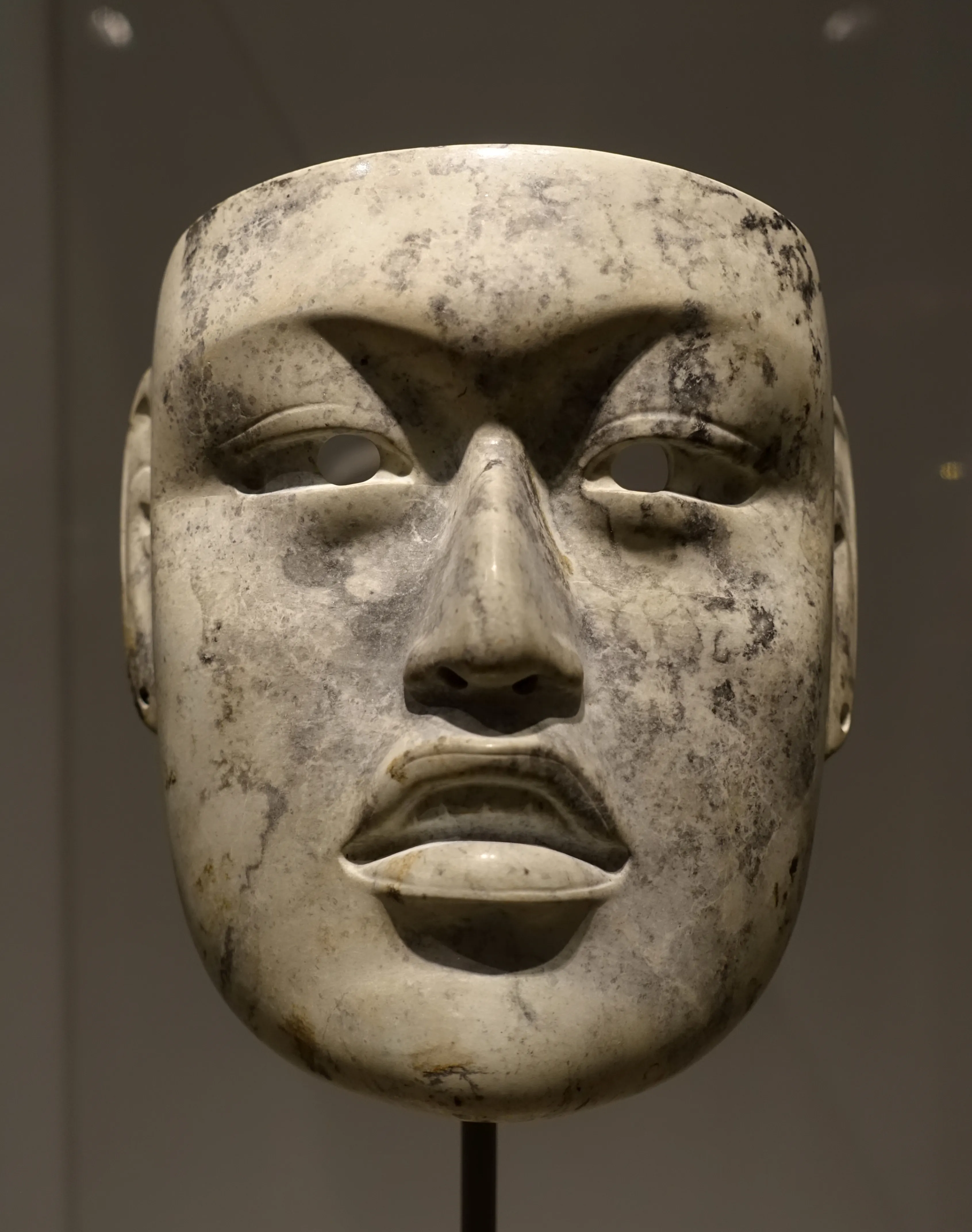 An Olmec Jadeite Mask