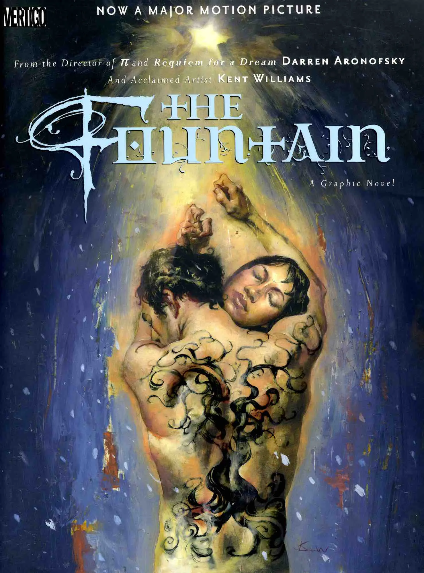 Cover of "The Fountain" by Aronofsky and Kent Williams