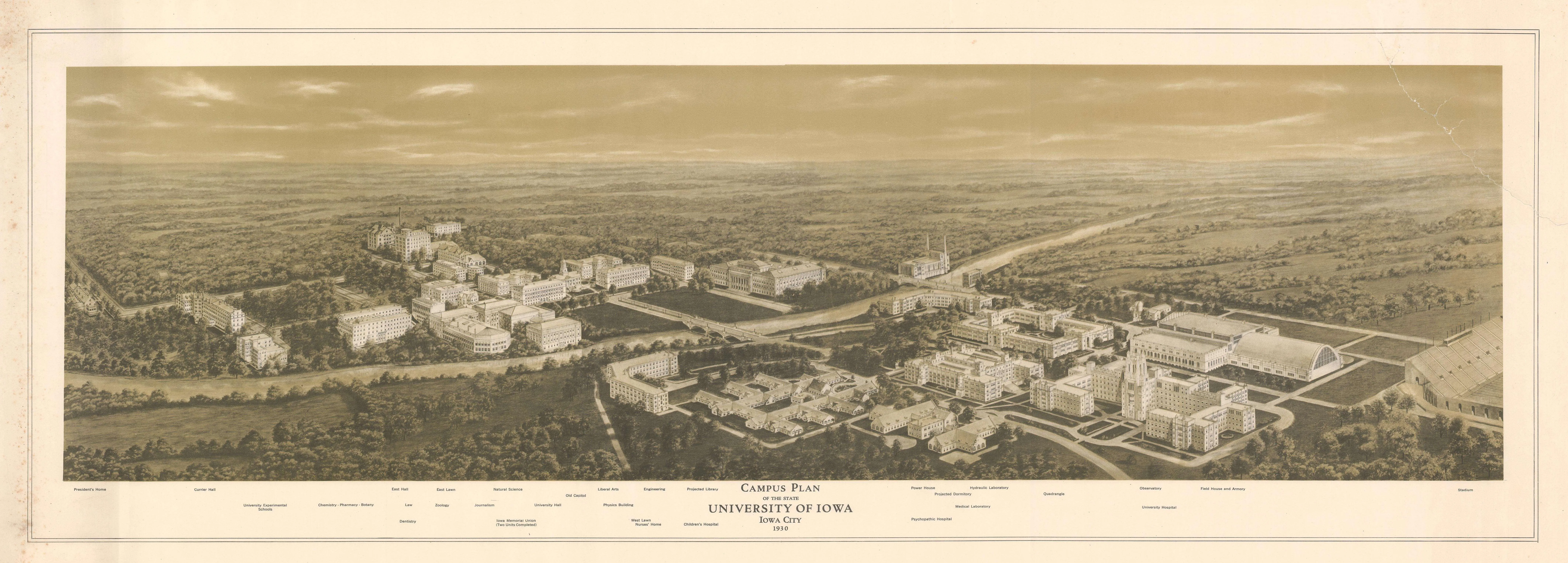 The University of Iowa, 1930